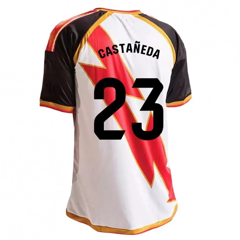 Danxen Damen Ana Sofía Castañeda Giraldo #23 Schwarz Rot Weiß Gold Heimtrikot Trikot 2026/27 T-Shirt