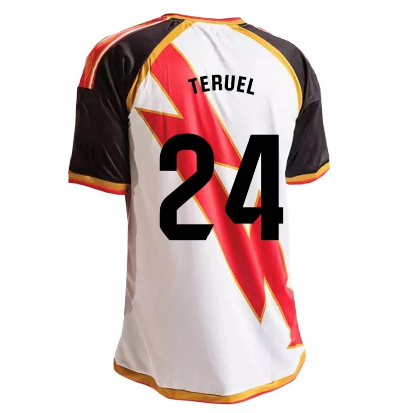 Danxen Damen Laura Teruel Montero #24 Schwarz Rot Weiß Gold Heimtrikot Trikot 2026/27 T-Shirt