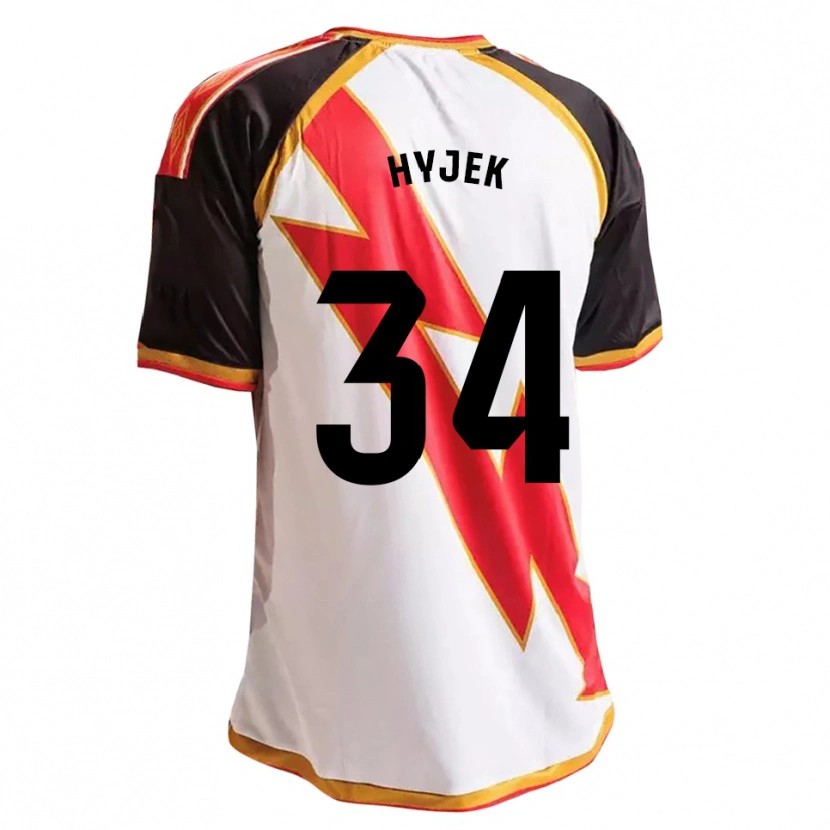 Danxen Damen David Hyjek #34 Schwarz Rot Weiß Gold Heimtrikot Trikot 2026/27 T-Shirt