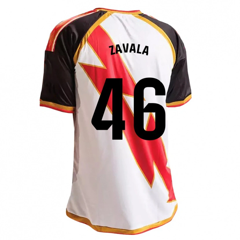 Danxen Damen Andrés Zavala #46 Schwarz Rot Weiß Gold Heimtrikot Trikot 2026/27 T-Shirt