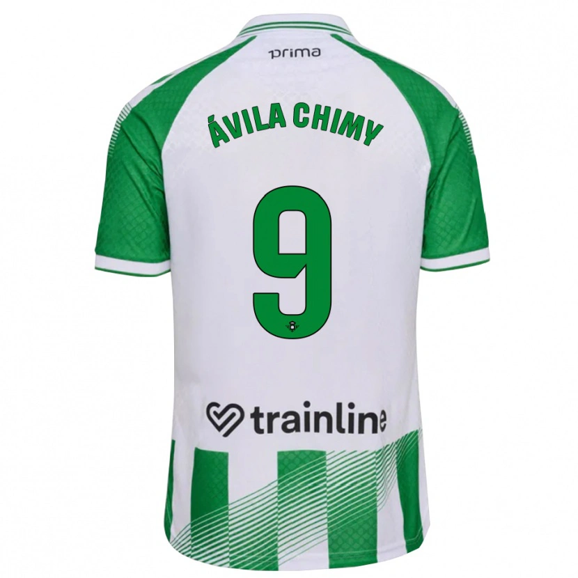 Danxen Damen Chimy Ávila #9 Hellgrün Schwarz Weiß Heimtrikot Trikot 2026/27 T-Shirt