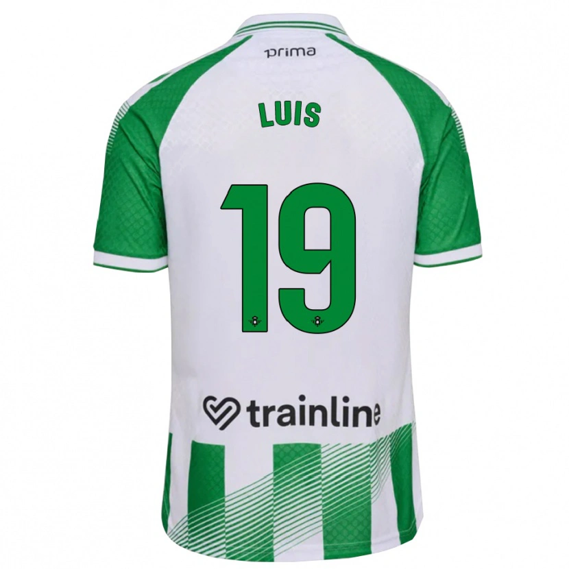 Danxen Damen Jorge Luis #19 Hellgrün Schwarz Weiß Heimtrikot Trikot 2026/27 T-Shirt