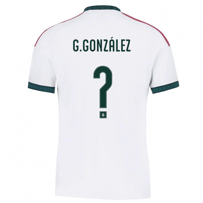 Danxen Damen Guille González #0 Dunkelgrün Weiß Rot Heimtrikot Trikot 2026/27 T-Shirt