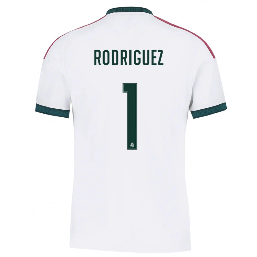 Danxen Damen Misa Rodriguez #1 Dunkelgrün Weiß Rot Heimtrikot Trikot 2026/27 T-Shirt