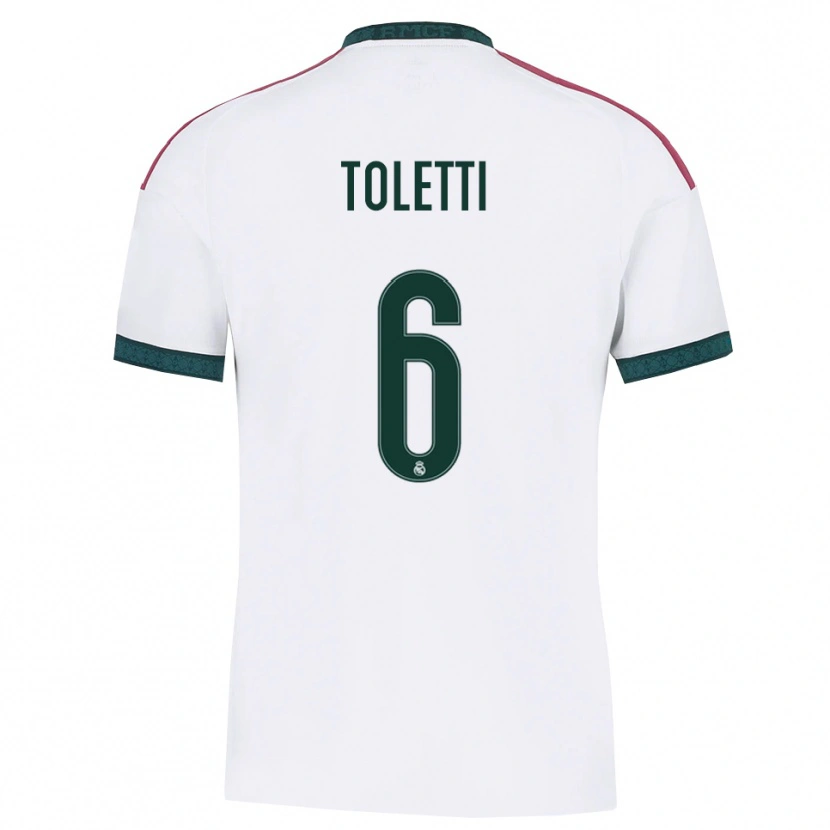 Danxen Damen Sandie Toletti #6 Dunkelgrün Weiß Rot Heimtrikot Trikot 2026/27 T-Shirt