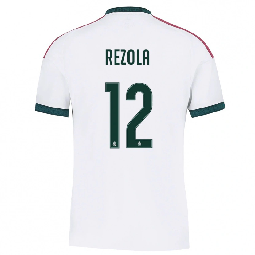 Danxen Damen Manex Rezola #12 Dunkelgrün Weiß Rot Heimtrikot Trikot 2026/27 T-Shirt