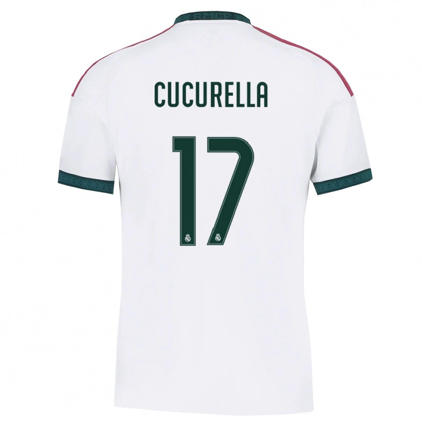 Danxen Damen Marc Cucurella #17 Dunkelgrün Weiß Rot Heimtrikot Trikot 2026/27 T-Shirt