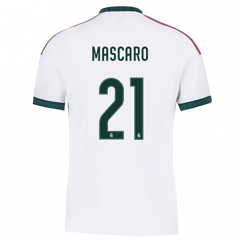 Danxen Damen Joan Mascaro #21 Dunkelgrün Weiß Rot Heimtrikot Trikot 2026/27 T-Shirt