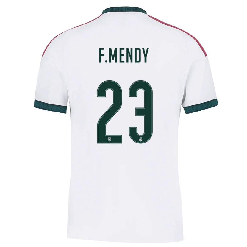 Danxen Damen Ferland Mendy #23 Dunkelgrün Weiß Rot Heimtrikot Trikot 2026/27 T-Shirt