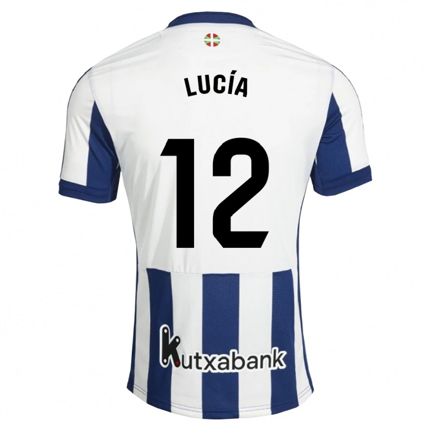 Danxen Damen Lucía Rodríguez #12 Marineweiß Goldrute Heimtrikot Trikot 2026/27 T-Shirt