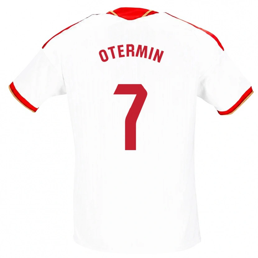 Danxen Damen Rosa María Otermín Abella #7 Weiß Rot Heimtrikot Trikot 2026/27 T-Shirt