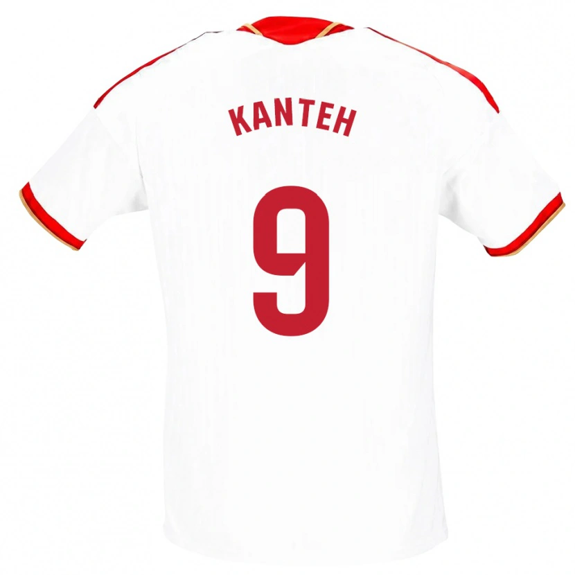 Danxen Damen Fatoumata Kanteh I Cham #9 Weiß Rot Heimtrikot Trikot 2026/27 T-Shirt