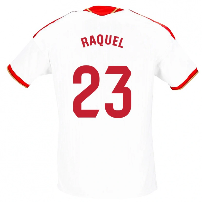 Danxen Damen Raquel Morcillo #23 Weiß Rot Heimtrikot Trikot 2026/27 T-Shirt