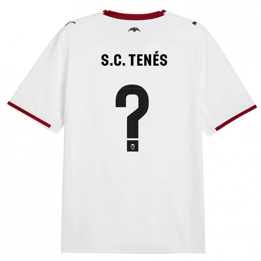 Danxen Damen Sergi Canós #0 Schwarz Weiß Rot Gelb Heimtrikot Trikot 2026/27 T-Shirt