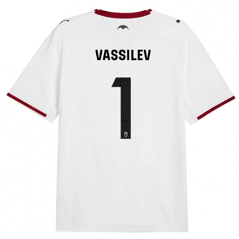 Danxen Damen David Vassilev #1 Schwarz Weiß Rot Gelb Heimtrikot Trikot 2026/27 T-Shirt