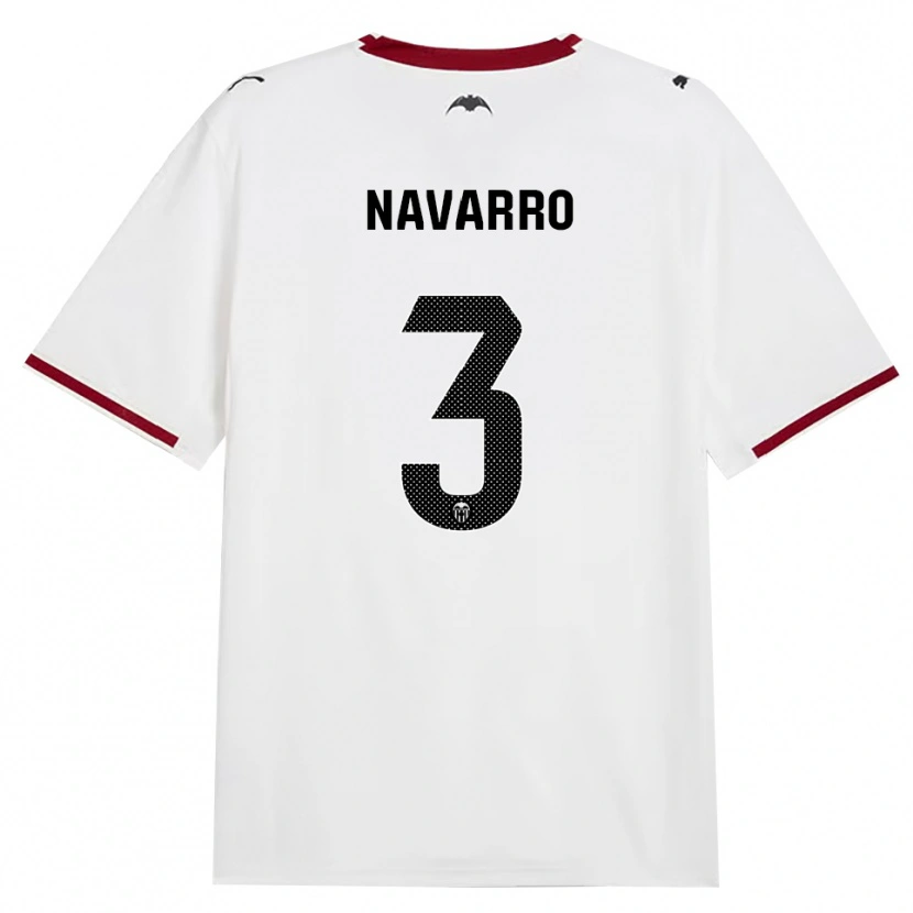 Danxen Damen Marcos Navarro #3 Schwarz Weiß Rot Gelb Heimtrikot Trikot 2026/27 T-Shirt