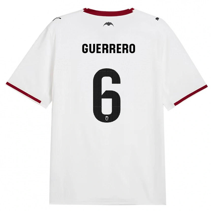 Danxen Damen Paula Guerrero #6 Schwarz Weiß Rot Gelb Heimtrikot Trikot 2026/27 T-Shirt