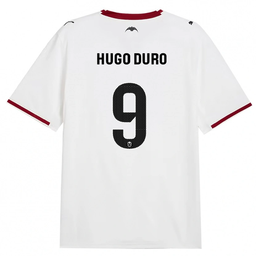 Danxen Damen Hugo Duro #9 Schwarz Weiß Rot Gelb Heimtrikot Trikot 2026/27 T-Shirt
