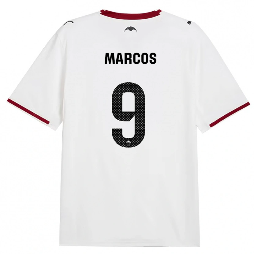 Danxen Damen Ana Marcos #9 Schwarz Weiß Rot Gelb Heimtrikot Trikot 2026/27 T-Shirt