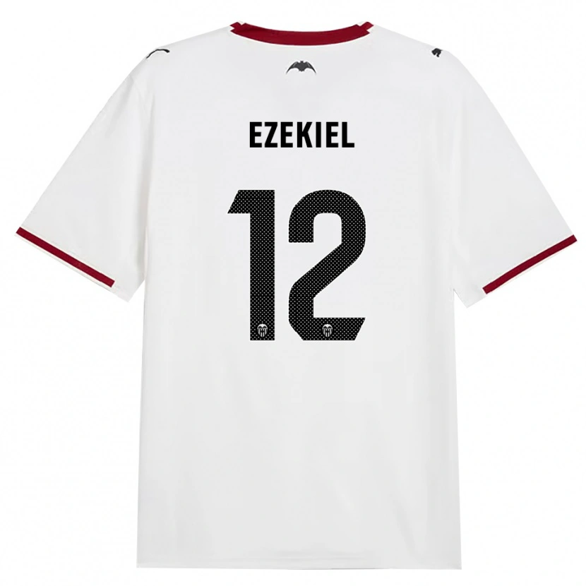 Danxen Damen Ezekiel Montunrayo #12 Schwarz Weiß Rot Gelb Heimtrikot Trikot 2026/27 T-Shirt