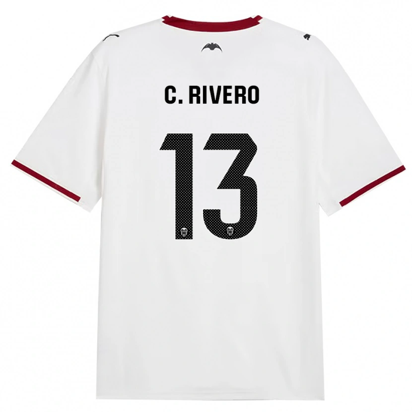 Danxen Damen Cristian Rivero #13 Schwarz Weiß Rot Gelb Heimtrikot Trikot 2026/27 T-Shirt