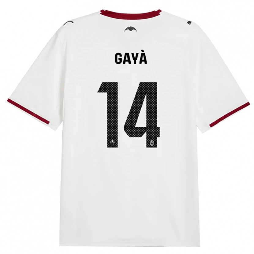 Danxen Damen José Gayà #14 Schwarz Weiß Rot Gelb Heimtrikot Trikot 2026/27 T-Shirt