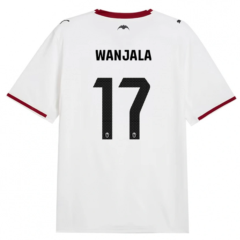 Danxen Damen Amos Wanjala #17 Schwarz Weiß Rot Gelb Heimtrikot Trikot 2026/27 T-Shirt