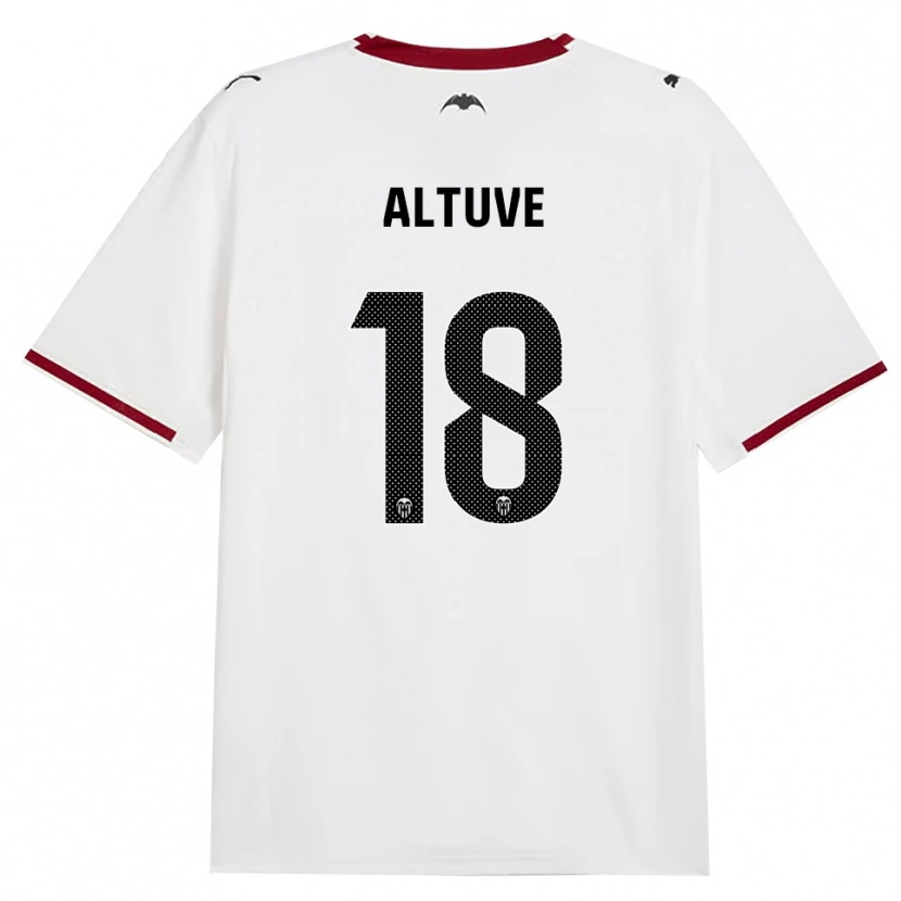 Danxen Damen Oriana Altuve #18 Schwarz Weiß Rot Gelb Heimtrikot Trikot 2026/27 T-Shirt