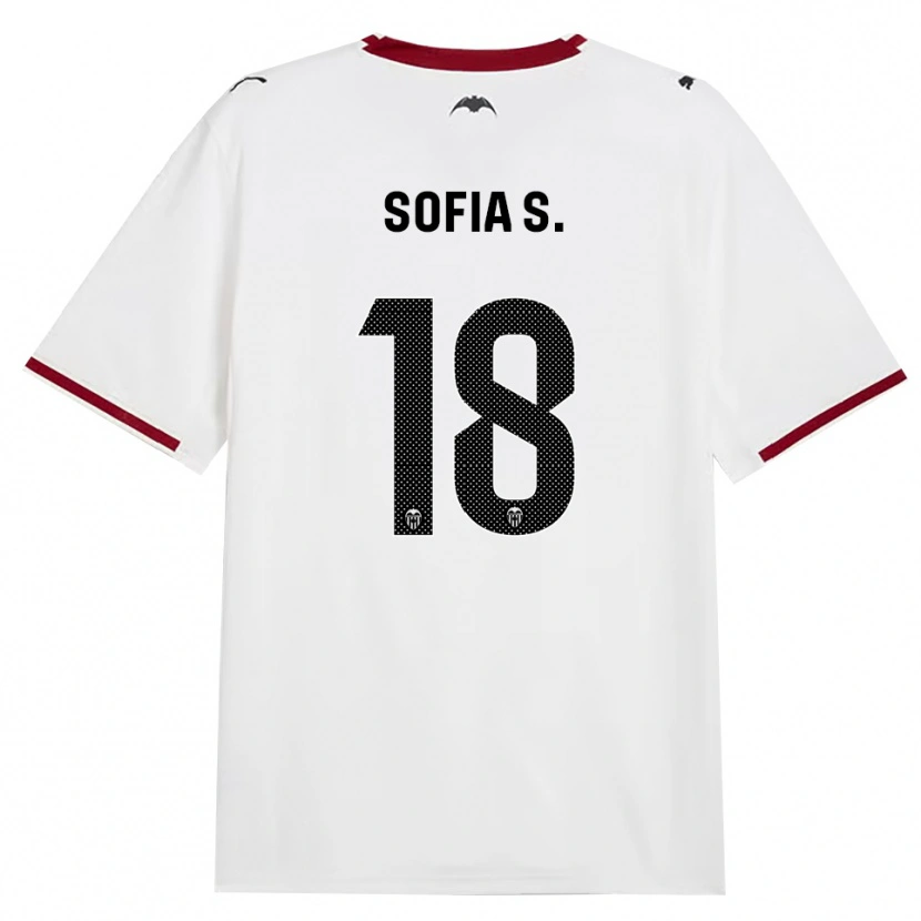 Danxen Damen Sofia Silva #18 Schwarz Weiß Rot Gelb Heimtrikot Trikot 2026/27 T-Shirt