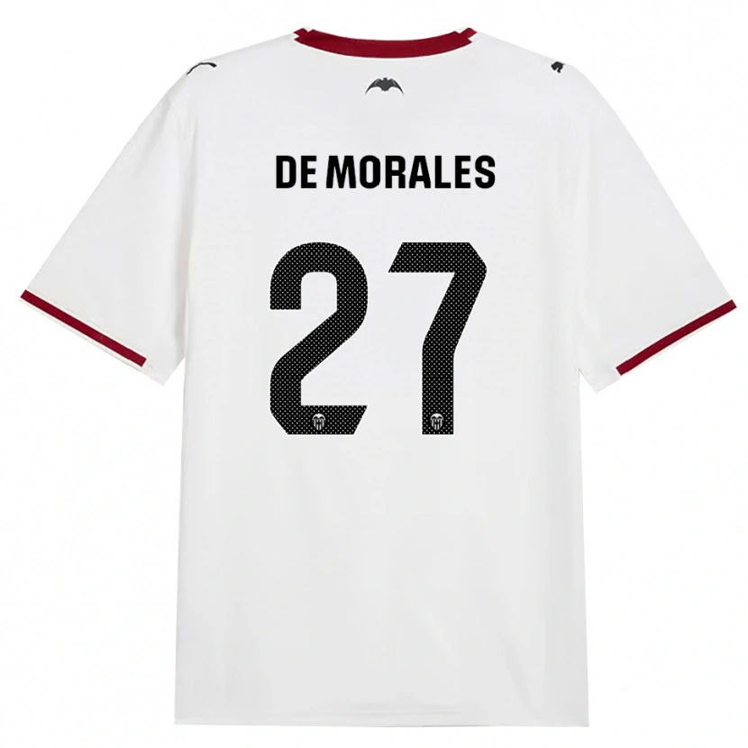 Danxen Damen Rubén Muñoz De Morales #27 Schwarz Weiß Rot Gelb Heimtrikot Trikot 2026/27 T-Shirt