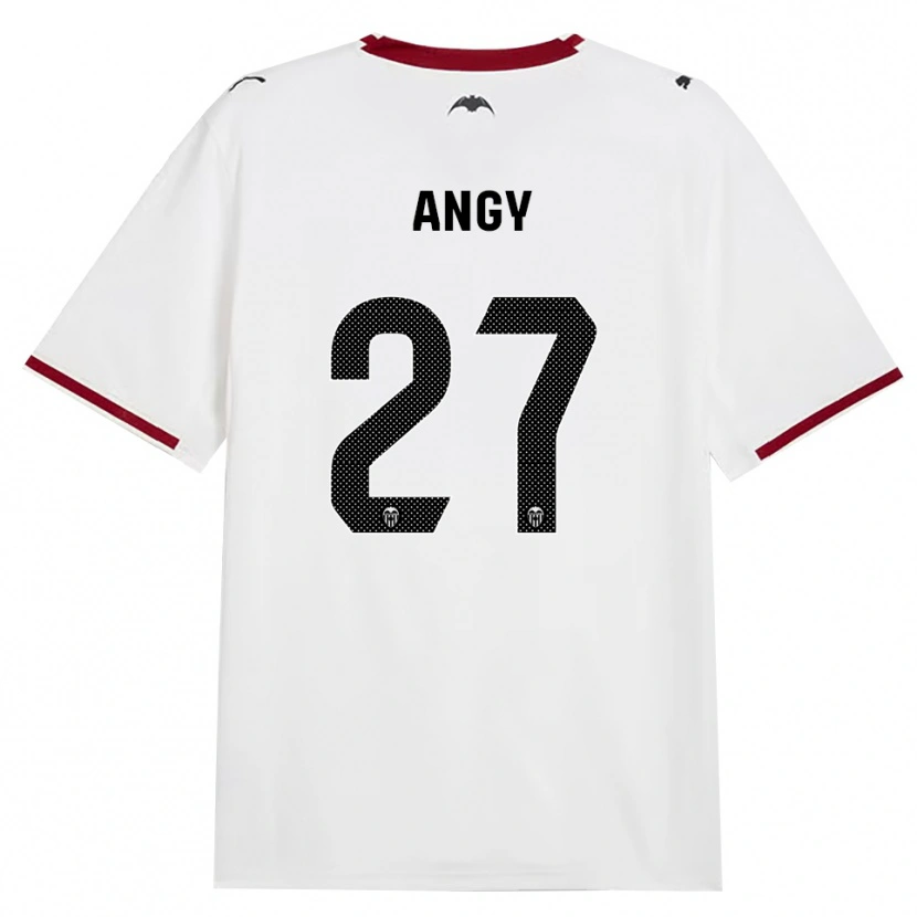 Danxen Damen Angy #27 Schwarz Weiß Rot Gelb Heimtrikot Trikot 2026/27 T-Shirt