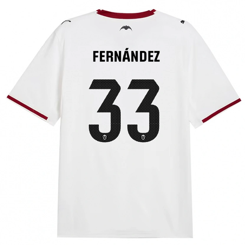 Danxen Damen Hugo Fernández #33 Schwarz Weiß Rot Gelb Heimtrikot Trikot 2026/27 T-Shirt
