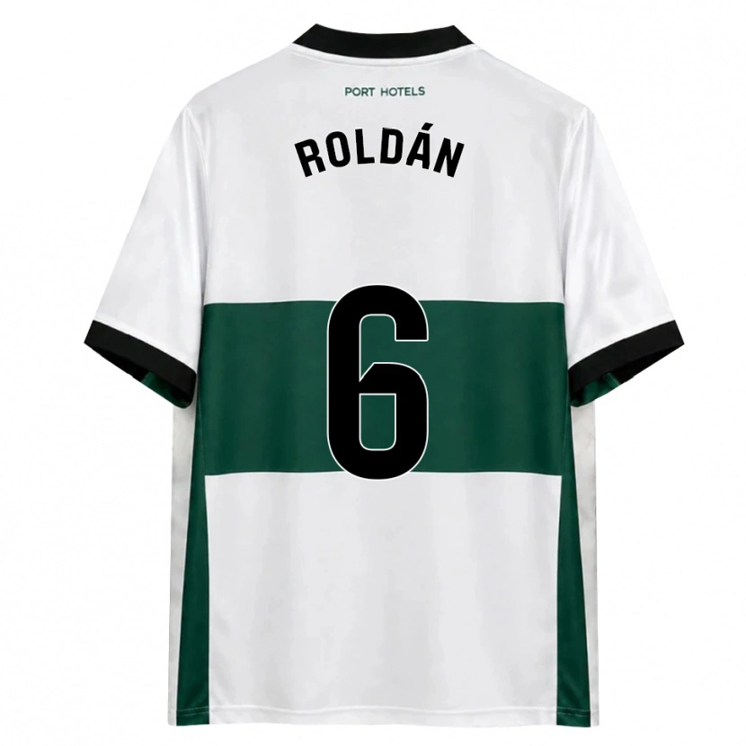 Danxen Damen Luis Roldán #6 Grün Weiß Rot Heimtrikot Trikot 2026/27 T-Shirt