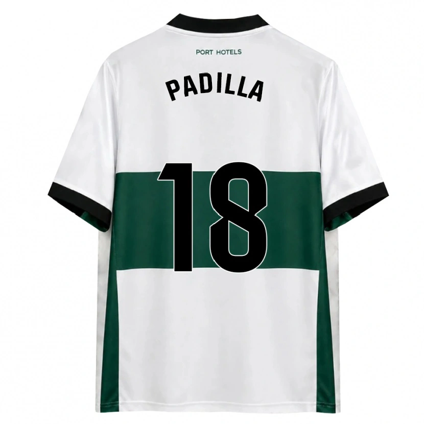 Danxen Damen Álvaro Padilla #18 Grün Weiß Rot Heimtrikot Trikot 2026/27 T-Shirt