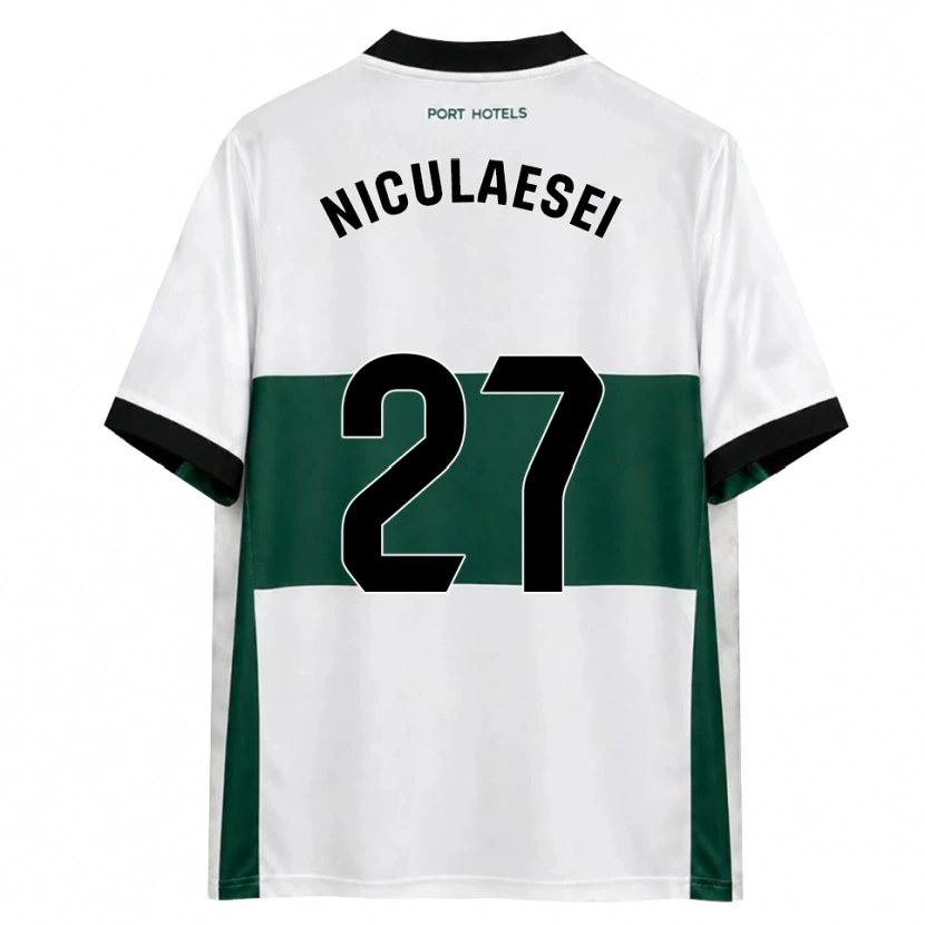 Danxen Damen Albert Niculăesei #27 Grün Weiß Rot Heimtrikot Trikot 2026/27 T-Shirt