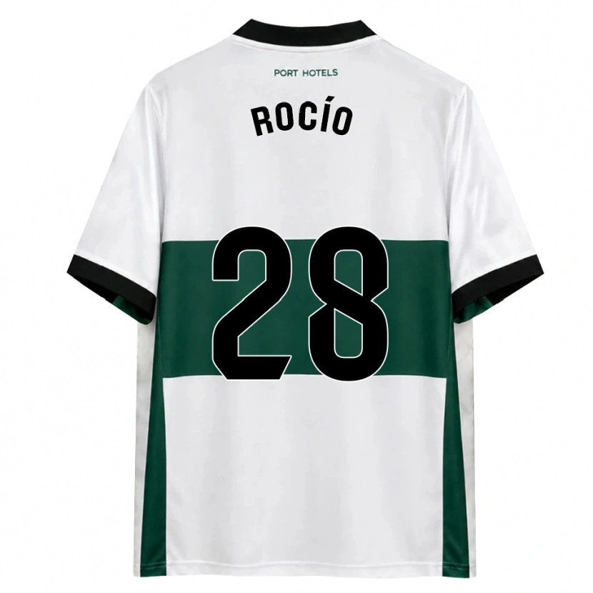 Danxen Damen Rocío Rodríguez Jiménez #28 Grün Weiß Rot Heimtrikot Trikot 2026/27 T-Shirt