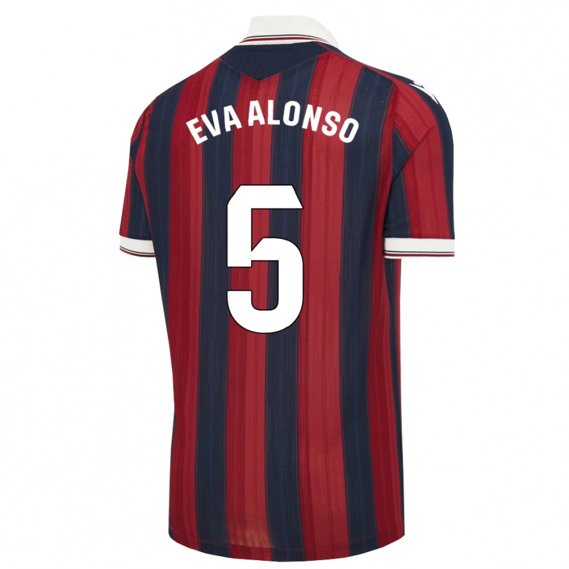 Danxen Damen Eva Alonso #5 Mitternachtsblau Rot Heimtrikot Trikot 2026/27 T-Shirt