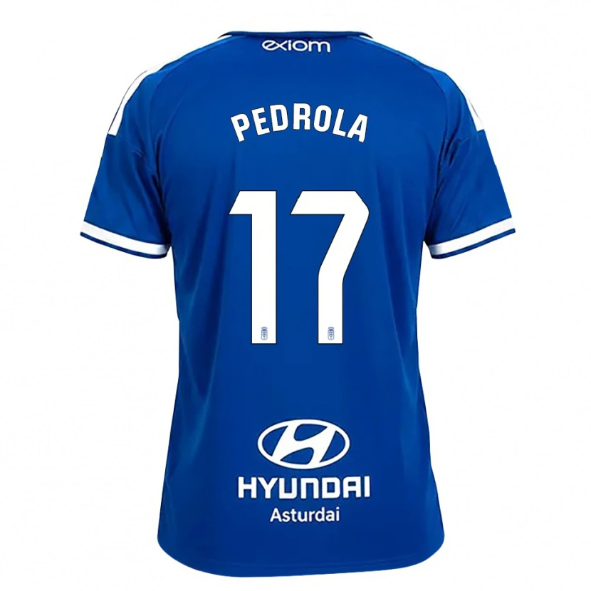 Danxen Damen Estanis Pedrola #17 Mittelblau Weiß Heimtrikot Trikot 2026/27 T-Shirt