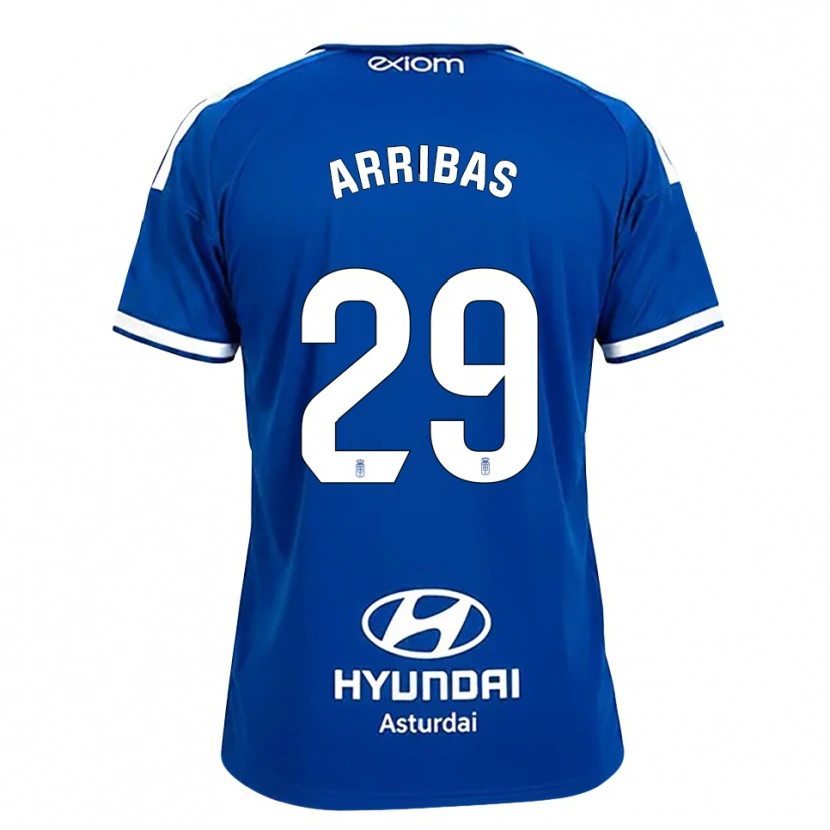 Danxen Damen Arturo Arribas #29 Mittelblau Weiß Heimtrikot Trikot 2026/27 T-Shirt