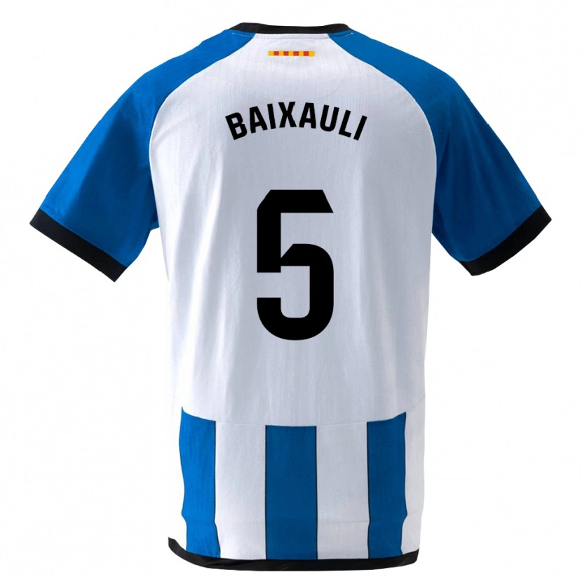 Danxen Damen Iker Baixauli #5 Königsblau Weiß Heimtrikot Trikot 2026/27 T-Shirt