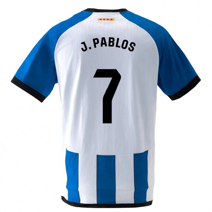 Danxen Damen Judith Pablos Garrido #7 Königsblau Weiß Heimtrikot Trikot 2026/27 T-Shirt