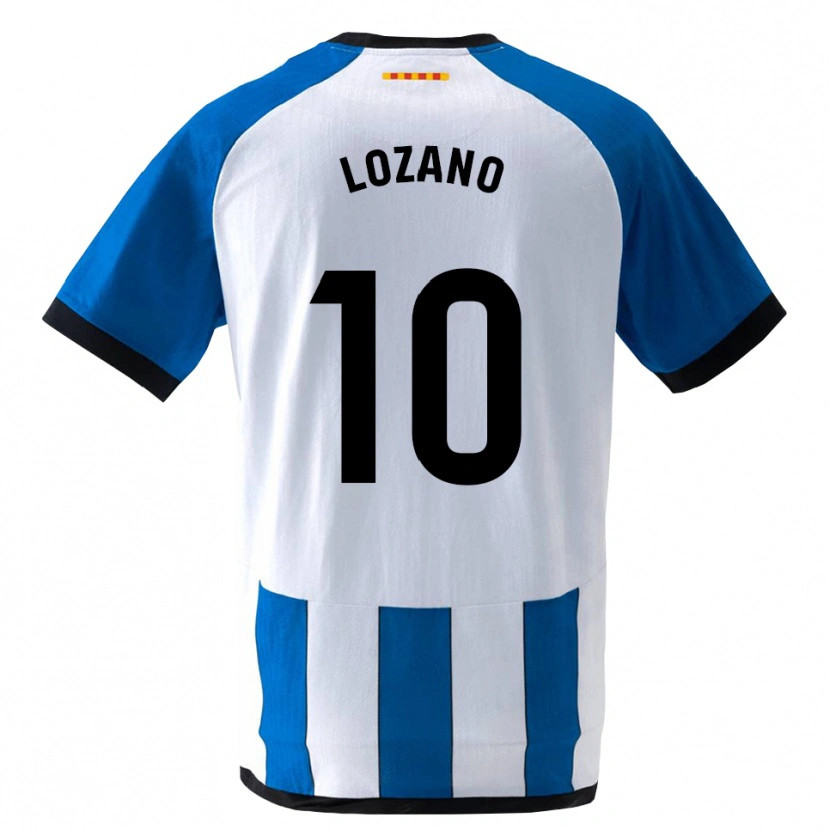 Danxen Damen Pol Lozano #10 Königsblau Weiß Heimtrikot Trikot 2026/27 T-Shirt
