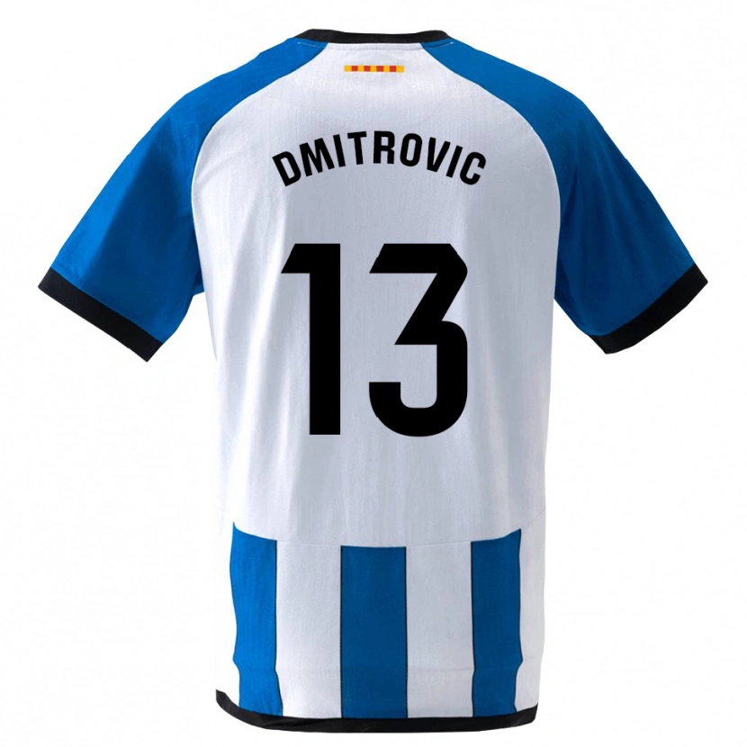 Danxen Damen Marko Dmitrovic #13 Königsblau Weiß Heimtrikot Trikot 2026/27 T-Shirt