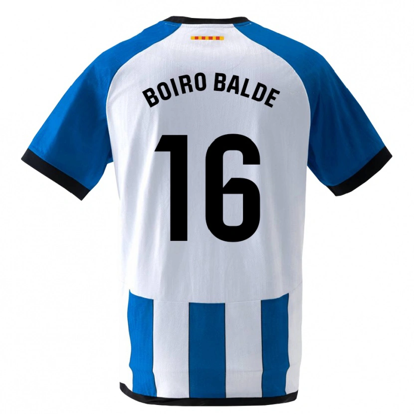 Danxen Damen Issa Boiro Balde #16 Königsblau Weiß Heimtrikot Trikot 2026/27 T-Shirt
