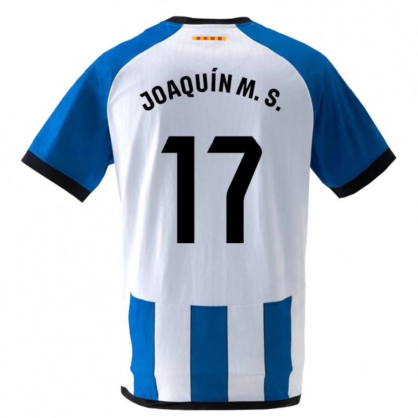 Danxen Damen Joaquín Sánchez #17 Königsblau Weiß Heimtrikot Trikot 2026/27 T-Shirt