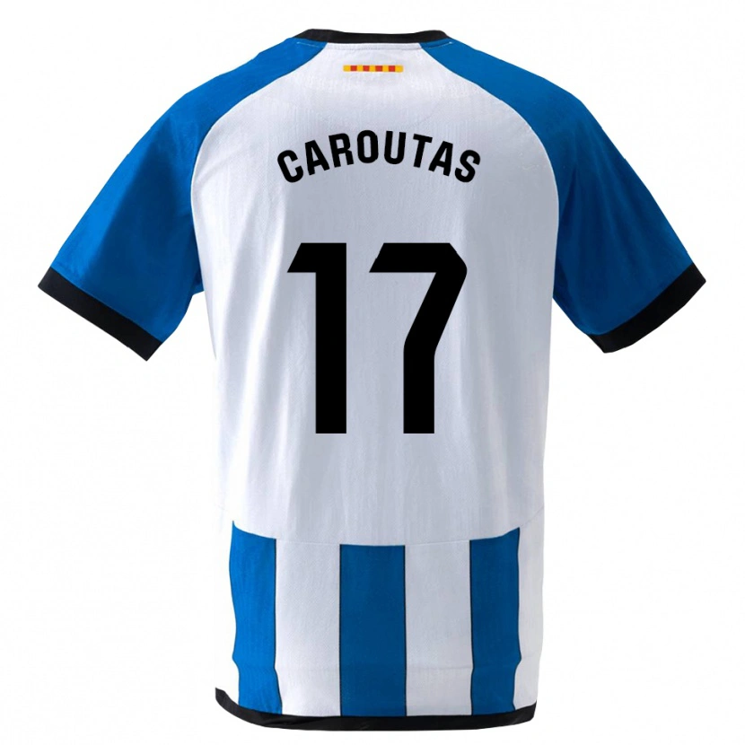 Danxen Damen Tim Caroutas #17 Königsblau Weiß Heimtrikot Trikot 2026/27 T-Shirt