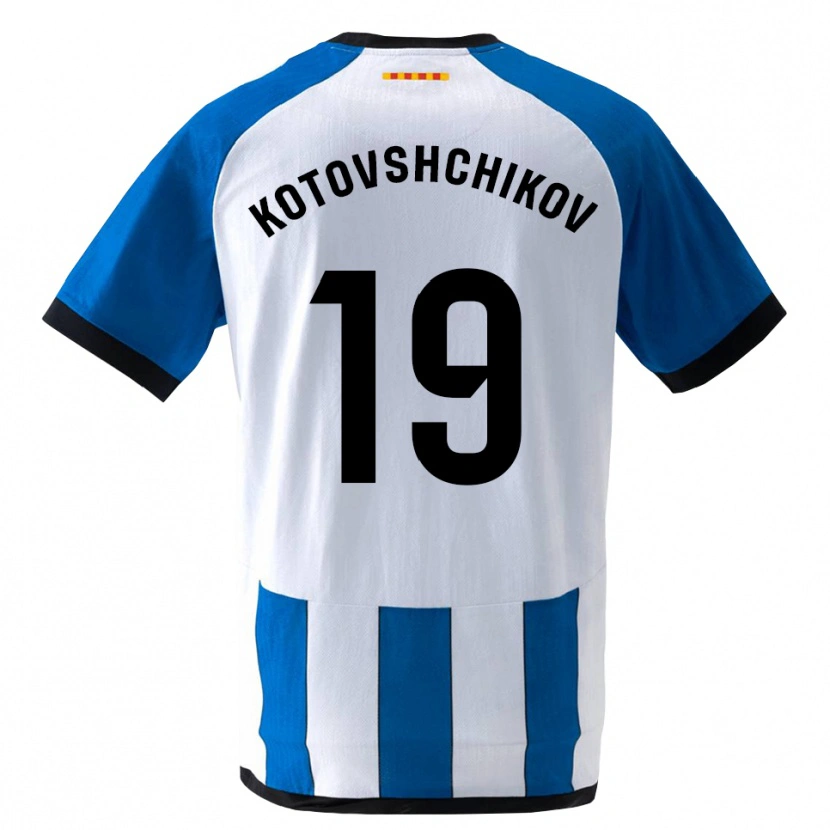 Danxen Damen Makar Kotovshchikov #19 Königsblau Weiß Heimtrikot Trikot 2026/27 T-Shirt