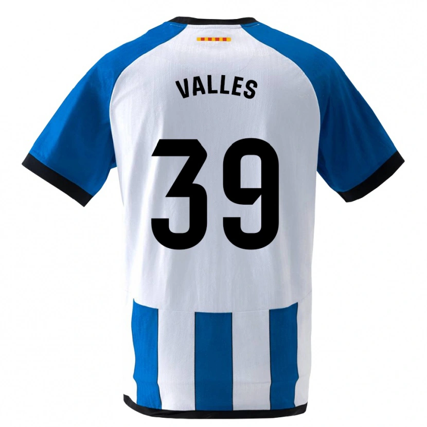 Danxen Damen Gastón Valles #39 Königsblau Weiß Heimtrikot Trikot 2026/27 T-Shirt