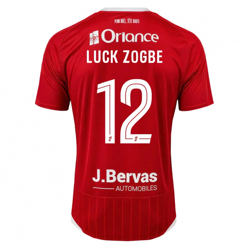 Danxen Damen Luck Zogbé #12 Weiß Rot Heimtrikot Trikot 2026/27 T-Shirt