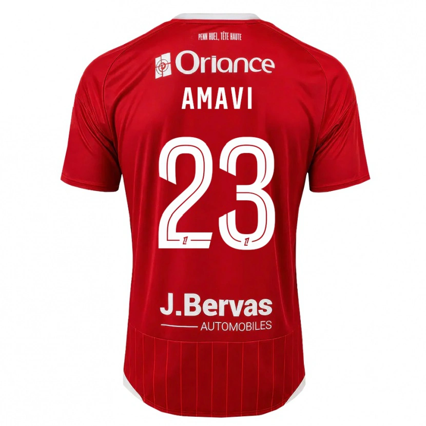 Danxen Damen Jordan Amavi #23 Weiß Rot Heimtrikot Trikot 2026/27 T-Shirt